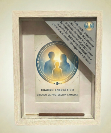 Cuadro energético circulo de protección familiar