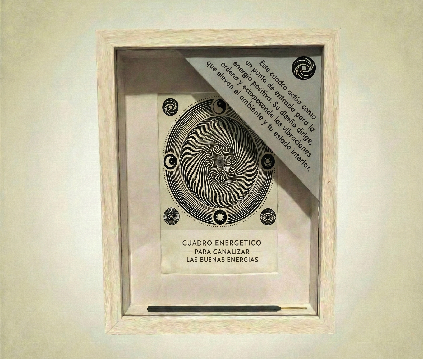 Cuadro energético para canalizar las buenas energías